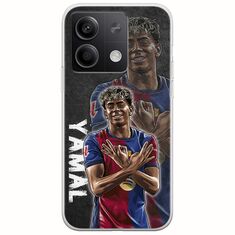 Football Stars - Lamine Yamal Xiaomi Redmi Note 13 Pro 5G Flexible TPU (Διάφανη Σιλικόνη)