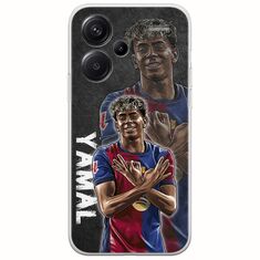 Football Stars - Lamine Yamal Xiaomi Redmi Note 13 Pro Plus 5G Flexible TPU (Διάφανη Σιλικόνη)