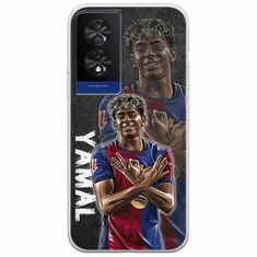 Football Stars - Lamine Yamal TCL 40 NXTPAPER 4G Flexible TPU (Διάφανη Σιλικόνη)