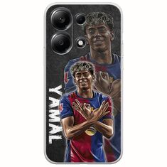 Football Stars - Lamine Yamal Xiaomi Redmi Note 13 4G Flexible TPU (Διάφανη Σιλικόνη)