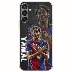 Football Stars - Lamine Yamal Samsung Galaxy M55 5G Flexible TPU (Διάφανη Σιλικόνη)