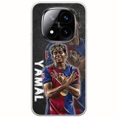 Football Stars - Lamine Yamal Xiaomi Redmi Note 14 Pro+ 5G Flexible TPU (Διάφανη Σιλικόνη)