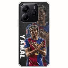 Football Stars - Lamine Yamal Xiaomi Redmi Note 14 5G Flexible TPU (Διάφανη Σιλικόνη)