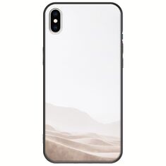Windy Desert iPhone X / XS Black TPU (Μαύρη Σιλικόνη)