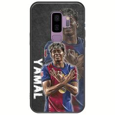 Football Stars - Lamine Yamal Samsung Galaxy S9 Plus Black TPU (Μαύρη Σιλικόνη)