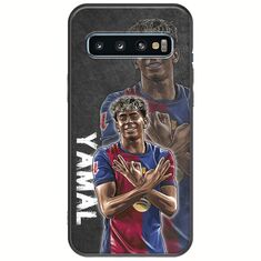 Football Stars - Lamine Yamal Samsung Galaxy S10 Plus Black TPU (Μαύρη Σιλικόνη)