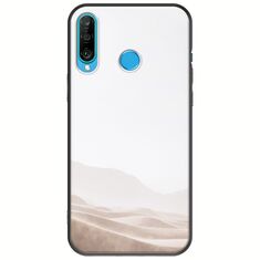 Windy Desert Huawei P30 Lite Black TPU (Μαύρη Σιλικόνη)