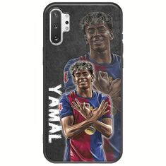 Football Stars - Lamine Yamal Samsung Galaxy Note 10 Plus Black TPU (Μαύρη Σιλικόνη)