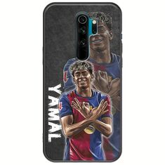 Football Stars - Lamine Yamal Xiaomi Redmi Note 8 Pro Black TPU (Μαύρη Σιλικόνη)