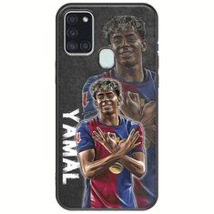 Football Stars - Lamine Yamal Samsung Galaxy A21s Black TPU (Μαύρη Σιλικόνη)