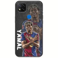 Football Stars - Lamine Yamal Xiaomi Redmi 9C Black TPU (Μαύρη Σιλικόνη)