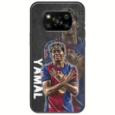 Football Stars - Lamine Yamal Xiaomi Poco X3 NFC / X3 Pro Black TPU (Μαύρη Σιλικόνη)
