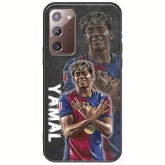 Football Stars - Lamine Yamal Samsung Galaxy Note 20 Black TPU (Μαύρη Σιλικόνη)
