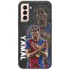 Football Stars - Lamine Yamal Samsung Galaxy S21 Black TPU (Μαύρη Σιλικόνη)