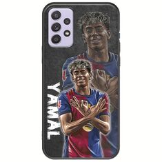 Football Stars - Lamine Yamal Samsung Galaxy A72 5G Black TPU (Μαύρη Σιλικόνη)