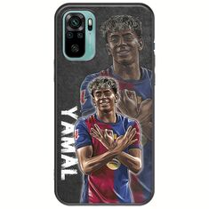 Football Stars - Lamine Yamal Xiaomi Redmi Note 10 / 10s Black TPU (Μαύρη Σιλικόνη)