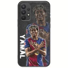 Football Stars - Lamine Yamal Samsung Galaxy A32 4G Black TPU (Μαύρη Σιλικόνη)