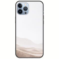 Windy Desert iPhone 12 Pro Black TPU (Μαύρη Σιλικόνη)