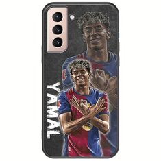 Football Stars - Lamine Yamal Samsung Galaxy S21 FE 5G Black TPU (Μαύρη Σιλικόνη)
