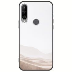Windy Desert Huawei Y6p Black TPU (Μαύρη Σιλικόνη)
