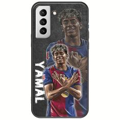 Football Stars - Lamine Yamal Samsung Galaxy S22 Plus Black TPU (Μαύρη Σιλικόνη)