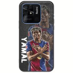 Football Stars - Lamine Yamal Xiaomi Redmi 10C Black TPU (Μαύρη Σιλικόνη)