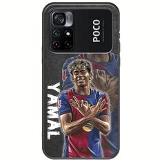 Football Stars - Lamine Yamal Xiaomi Poco M4 Pro 4G Black TPU (Μαύρη Σιλικόνη)
