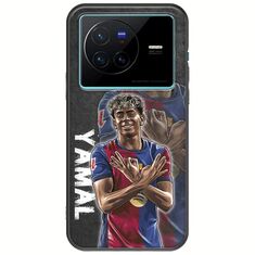 Football Stars - Lamine Yamal Vivo X80 Black TPU (Μαύρη Σιλικόνη)