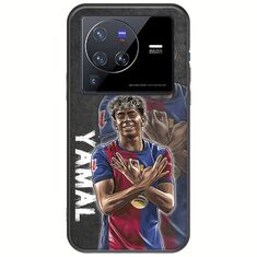 Football Stars - Lamine Yamal Vivo X80 Pro Black TPU (Μαύρη Σιλικόνη)