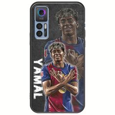 Football Stars - Lamine Yamal TCL 30 / 30 5G / 30+ Black TPU (Μαύρη Σιλικόνη)