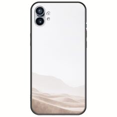 Windy Desert Nothing Phone (1) Black TPU (Μαύρη Σιλικόνη)