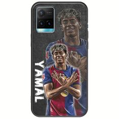 Football Stars - Lamine Yamal Vivo Y21s Black TPU (Μαύρη Σιλικόνη)