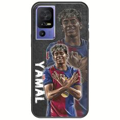 Football Stars - Lamine Yamal TCL 40 SE Black TPU (Μαύρη Σιλικόνη)