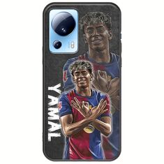 Football Stars - Lamine Yamal Xiaomi 13 Lite 5G Black TPU (Μαύρη Σιλικόνη)
