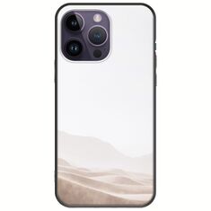 Windy Desert iPhone 15 Pro Black TPU (Μαύρη Σιλικόνη)