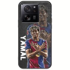 Football Stars - Lamine Yamal Xiaomi 13T 5G Black TPU (Μαύρη Σιλικόνη)