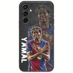 Football Stars - Lamine Yamal Samsung Galaxy S23 FE 5G Black TPU (Μαύρη Σιλικόνη)