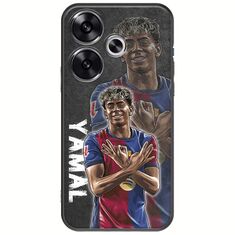 Football Stars - Lamine Yamal Xiaomi Poco F6 5G Black TPU (Μαύρη Σιλικόνη)