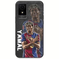 Football Stars - Lamine Yamal TCL 501 Black TPU (Μαύρη Σιλικόνη)