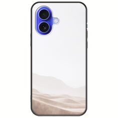 Windy Desert iPhone 16 Black TPU (Μαύρη Σιλικόνη)