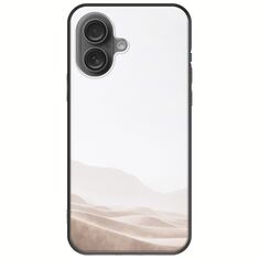 Windy Desert iPhone 16 Plus Black TPU (Μαύρη Σιλικόνη)