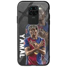 Football Stars - Lamine Yamal Xiaomi Redmi Note 9 Groove TPU (Tempered Glass και TPU)