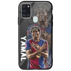Football Stars - Lamine Yamal Samsung Galaxy A21s Groove TPU (Tempered Glass και TPU)