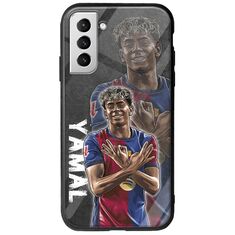 Football Stars - Lamine Yamal Samsung Galaxy S21 Plus Groove TPU (Tempered Glass και TPU)