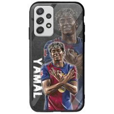 Football Stars - Lamine Yamal Samsung Galaxy A32 5G Groove TPU (Tempered Glass και TPU)