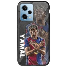 Football Stars - Lamine Yamal Xiaomi Redmi Note 12 4G Groove TPU (Tempered Glass και TPU)