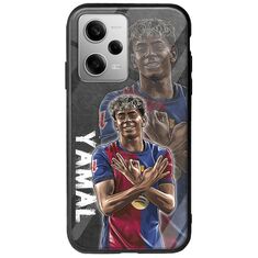 Football Stars - Lamine Yamal Xiaomi Redmi Note 12 Pro Plus 5G Groove TPU (Tempered Glass και TPU)