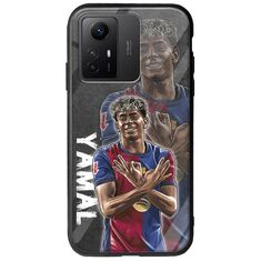 Football Stars - Lamine Yamal Xiaomi Redmi Note 12S Groove TPU (Tempered Glass και TPU)