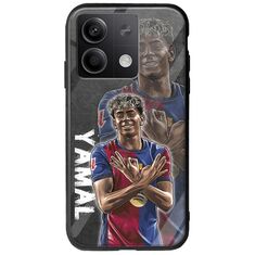 Football Stars - Lamine Yamal Xiaomi Redmi Note 13 5G Groove TPU (Tempered Glass και TPU)