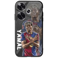 Football Stars - Lamine Yamal Xiaomi Poco F6 5G Groove TPU (Tempered Glass και TPU)